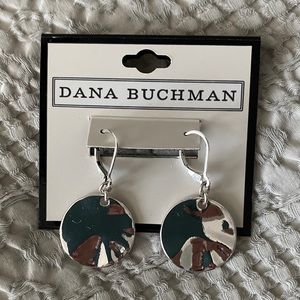 NWT Dana Buchman Silver Earrings